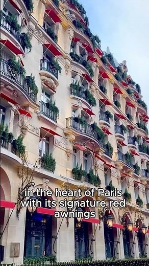 Most luxurious hotel in Paris 😯