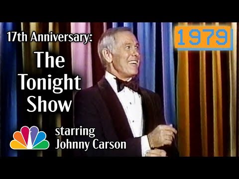 The Tonight Show 17th Anniversary w/ Johnny Carson | 1979 NBC Full Special w/ Original Commercials