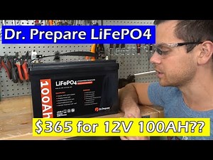 Dr.Prepare 12V 100Ah LiFePO4 Battery Tear Down!
