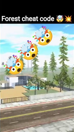 Forest cheat code 🤯💥 indian bike driving 3d #shorts #trending #viral #gaming #gta