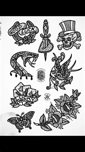 🖤✍️ Do you like blackwork & linework tattoos? You’re gonna love LACE! Here’s some OG Sailor Jerry designs updated for 2026! Choose one of these or we can customise any design of your choosing! Books are open and immediate appointments are available! DM for info, bookings, and free consultations TODAY! 👉📲 And stay tuned for our HUGE MASSIVE GIVEAWAY ANNOUNCEMENT this Sunday! - #edinburghtattooartist #edinburghtattoostudio #scottishtattoo #tattooflash #tattoodesigns