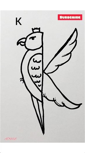 How to draw Easy Parrot?🦜|#shortvideo #shots #art #drawing |‪@koyelchakraborty5003‬ |