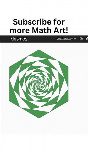Desmos Art | Amazing Math Curve | Pursuit Curve