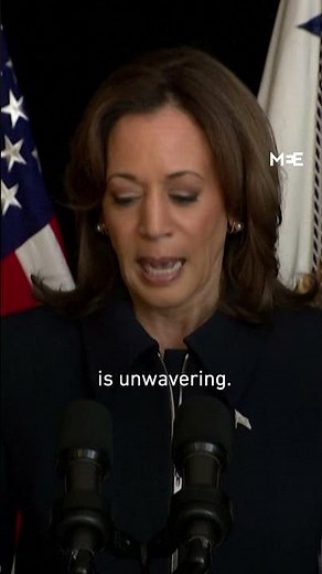 Kamala Harris says Iran is 'a destabilising, dangerous force' in Middle East
