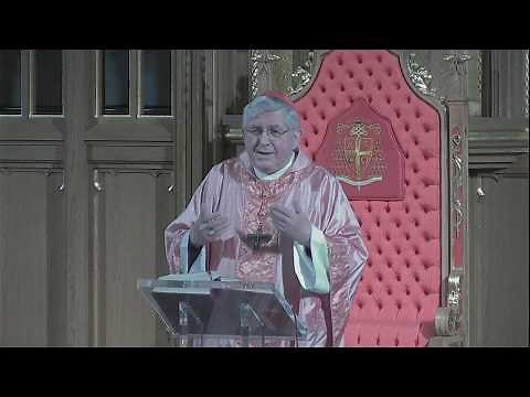 Mass at St. Michael's Cathedral Basilica - Sunday, March 22, 2020