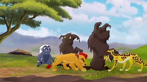 The Lion Guard Save Cheezi & Chungu - Janja's New Crew HD Clip