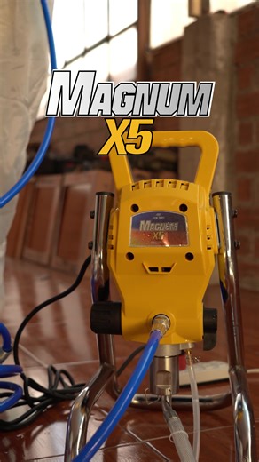 Pinta tu departamento en la mitad del tiempo con Magnum X5