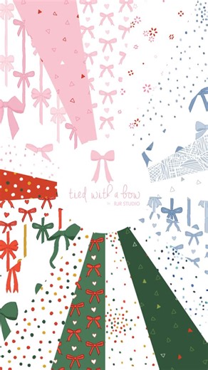 It’s time to tie it all together! 💝 Our newest collection, Tied with a Bow by RJR Studio, is here and ready to make every project feel like a gift. From festive reds and greens to soft blues and pinks, these bow-filled prints add the perfect touch of charm to any quilt or sewing project. ✨ Available now at your favorite quilt shops. Pick your favorite colorway and start creating! #tiedwithabow #rjrstudio #rjrfabrics #quiltfabric #sewinglove #fabricaddict #newfabricalert #quiltingcommunity #shop