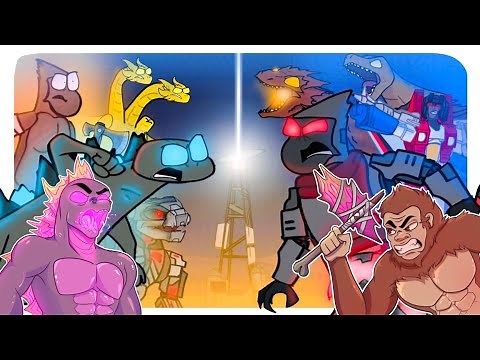 Godzilla & Kong React To TRIANGLE vs MONKEY part 39 - SEASON FINALE act 1