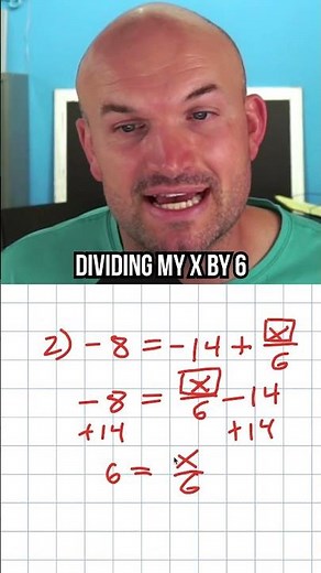 The Correct Way to Isolate x #algebra #mathtips