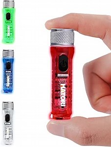 Flashlights High Lumens Super Mini Handheld with 10 Modes Flashlight Rechargeable EDC Keychain Flashlight Water Resistant for Hiking Outdoor Emergency