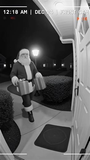 Santa caught in cctv !!😳🤯 #santa #christmas #shorts #aiworld #eliteempireai#aivideo