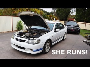 DRIVING THE BA XR6 FOR THE FIRST TIME !