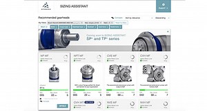 Three gearbox selection tools available online