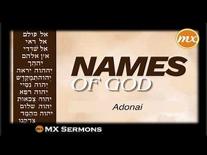 The Names of God: Adonai