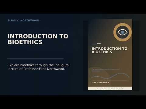 Introduction to Bioethics | Elias V. Northwood