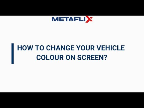 How to Change Your Vehicle Colour on Screen | Step-by-Step Guide
