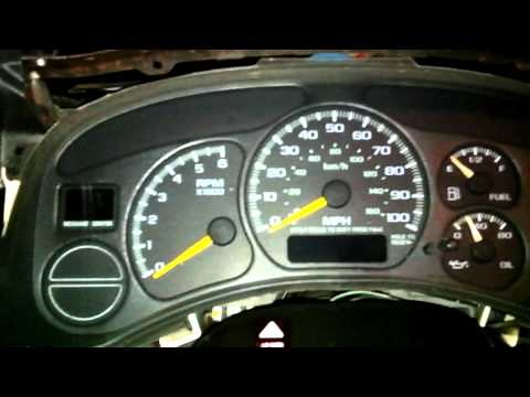 Odometer/Gear Shifter (PRNDL) Display FIX - GMC/Chevy