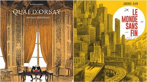 Christophe Blain se confie sur le grand succès des BD 'Quai d’Orsay' et 'Le Monde sans fin' - RTBF Actus