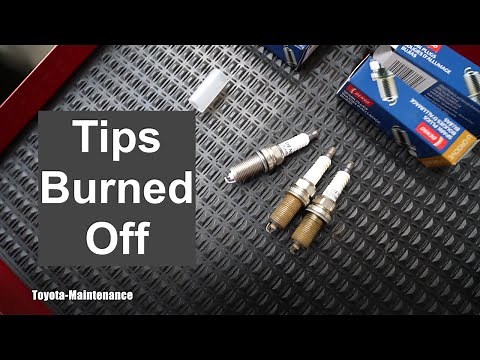 Spark Plug Electrode Burned Away