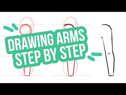 How To Draw CARTOON ARMS Step By Step! Drawing Tutorial