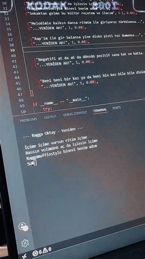 Lyrics.py on Instagram: "Ragga Oktay - Yeniden - - - - - #keşfet #yazılım #python #lyrics #fyp"