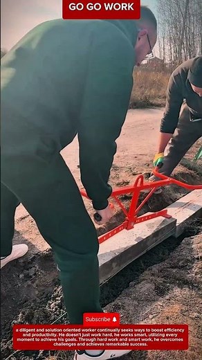 Assisted Concrete Slab Positioning Tool for Drainage Channel Installation and Ground Alignment