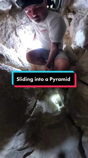 4.7M views · 16K reactions | Sliding my way through a #Pyramid #sam_mayfair #Travel #SoloTravel #Egyptology #Archaeology #AncientHistory #GuidedTours #Egypt | Sam Mayfair | Facebook
