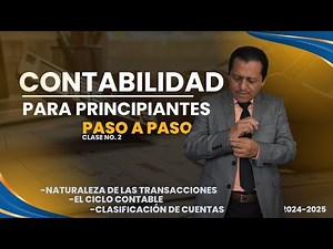 Contabilidad desde Cero | Ciclo Contable Clase sencilla