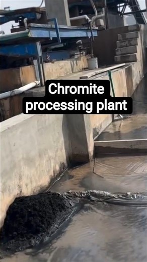 Chromite Processing Plant in Action 😳 #Mining #Shorts