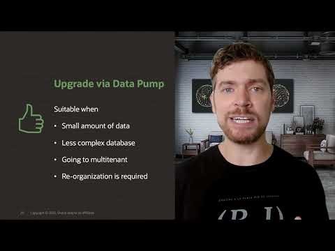 Upgrade an Oracle Database via Data Pump