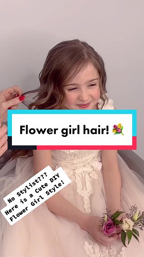 Flower Girl Wedding Hairstyles Ideas