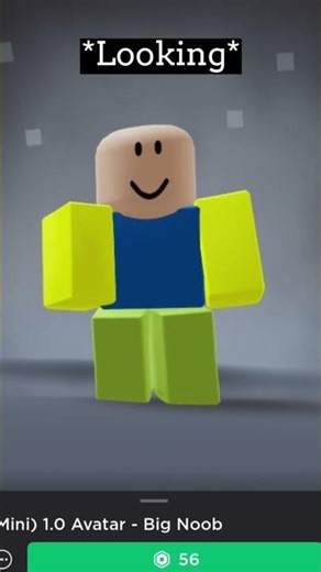 Trying the new mini avatars! #roblox #shorts