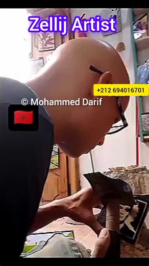 #mohammed_darif #zellij_artist #marrakech🇲🇦 #fes #handmade #crafts #mosaic_art #morocco🇲🇦 #الزليج_المغربي_التقليدي #محمد_ظريف #thomasshelby | Mohammed Darif