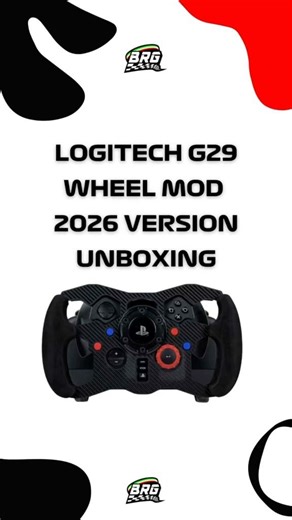Logitech G29 Black Wheel Mod Unboxing - 2026 Updated