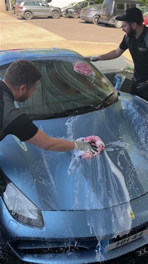 Winner’s prize: a full detail for this Ferrari 488 Spider, courtesy of Supercar Driver #gtechniq