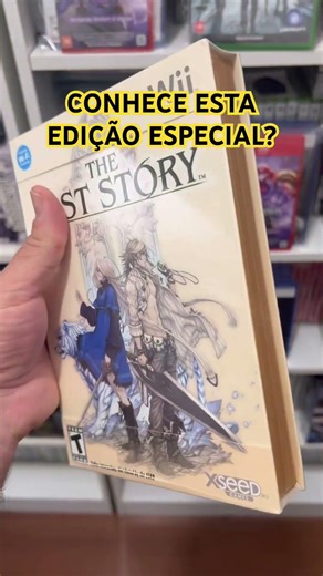 Conhece esta edição especial de The Last Story de Wii? #thelaststory #wii #unboxing #nintendo #rpg