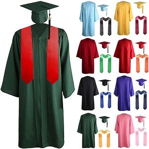 [Hot Item] Graduation Adult College Gown Academic Gowns Academic Robe