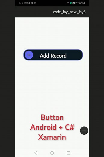 New Style Button C# Android | برمجة المحترفين