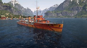 [PS5] 【战舰世界 传奇】 World of Warships Legends 港口 峡湾 - 中国海军驱逐舰 Tier-IV 建威