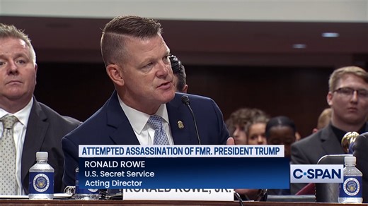 U.S. Secret Service Acting Director Rowe: "Sir, this could have been our Texas School Book Depository! I have lost sleep over that for the last 17 days." Sen. Josh Hawley (R-MO): "Then fire somebody!" Rowe: "I will not rush to judgement." Full video here: https://www.c-span.org/video/?537370-1/secret-service-fbi-officials-testify-attempted-assassination-fmr-pres-trump&live | C-SPAN