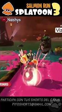 I love the new bosses in Salmon Run #splatoon3 #shorts