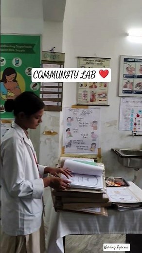 Community Health Nursing Lab ❤️| Suruchi institute of nursing lucknow #youtubeshorts
