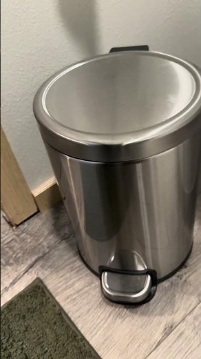 Compact Stainless Steel Trash Can Review