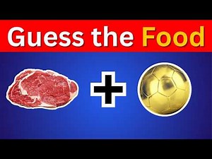Can You Guess the Food by Emoji? | Fun Food Quiz Challenge 🍔🍕