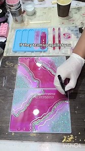 4.2K views · 45 reactions | Resin Diary Set #resin #trending #viral #epoxy #art #artist #learning #trending #tutorial #viralvideo #diy #diary #resindiary #pen #Keychain #bookmark | Art by Tehreena | Facebook