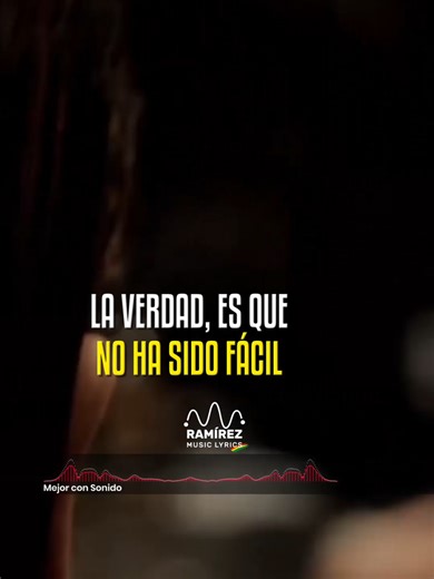 🎵 𝗖𝗔𝗘 𝗘𝗟 𝗦𝗢𝗟 #reelsvideo #ramirezmusiclyrics #Bolivia #musiclyrics #lyricvideo