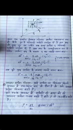 Day-10/30🎯 | Physics 12th chapter-1 complete notes #short #shorts #viral #ytshort #physicsviralnotes