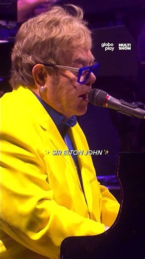 ✨ SIR ELTON JOHN ✨ | Rock in Rio 2026 | Multishow #Shorts