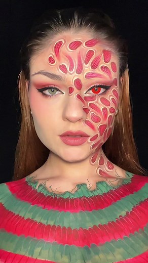 Freddy Krueger Halloween Makeup Tutorial